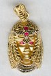 18CLEO-R 18 Carat 2 colour pendant/Cobra ring