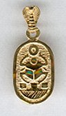 18 Carat Scarab Pendant