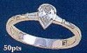 2605881 18K White Gold