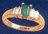 XMF01601 Emerald & Diamond