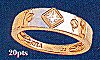 NRF01918 18K 20 Pts Diamond